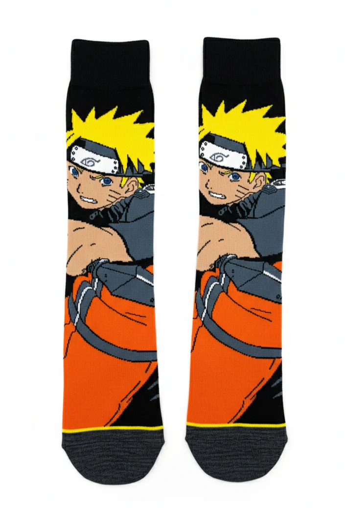 NARUTO CHARACTER PORTRAIT CREW SOCKS - Image 2