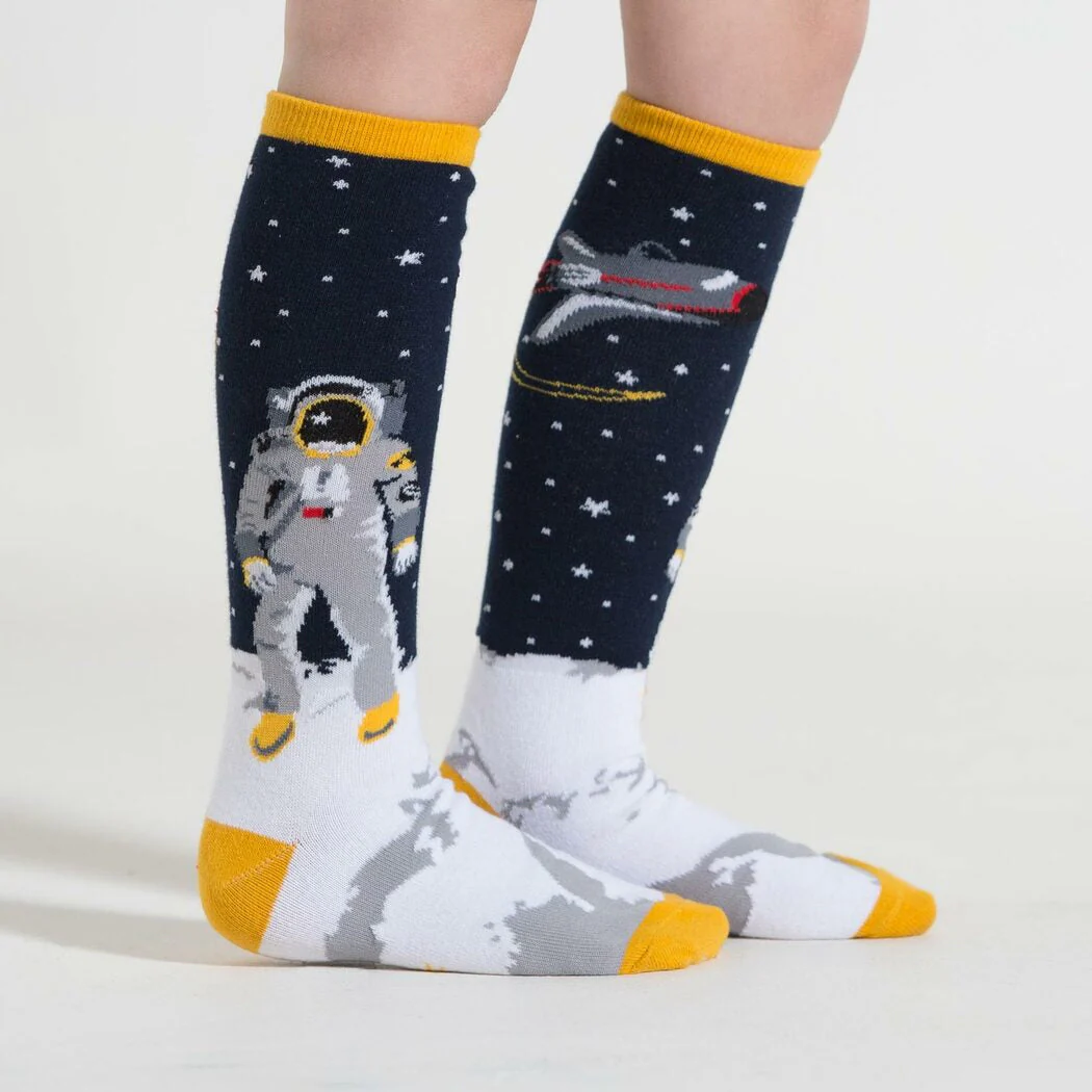ONE GIANT LEAP KIDS KNEE HIGH SOCKS