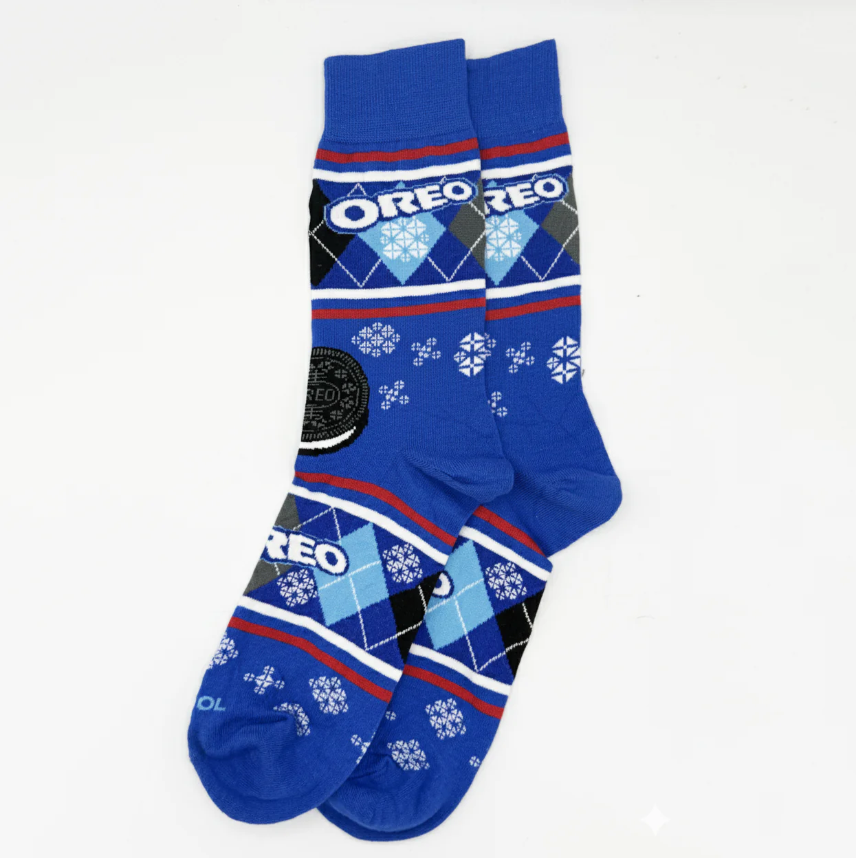 OREO COOKIE HOLIDAY ARGYLE SOCKS