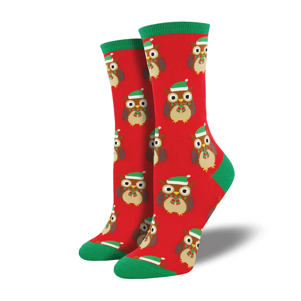 OWL READY FOR CHRISTMAS SOCKS - Image 3