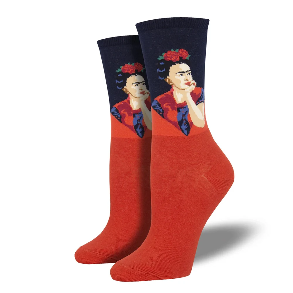 PENSIVE FRIDA KAHLO SOCKS - Image 2