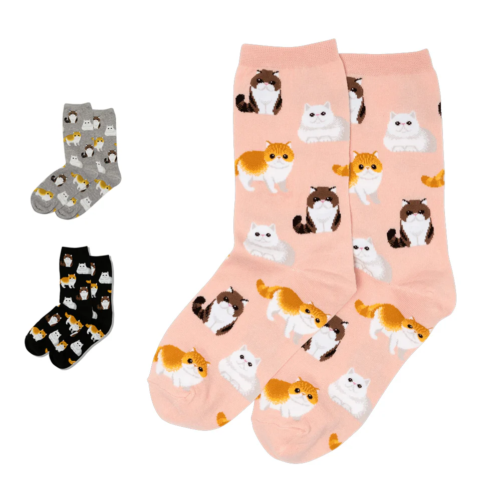 PERSIAN CAT SOCKS