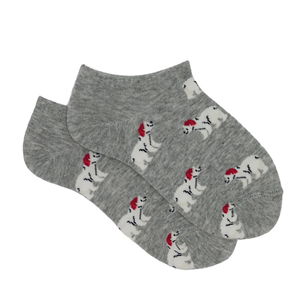 POLAR BEAR ANKLE SOCKS