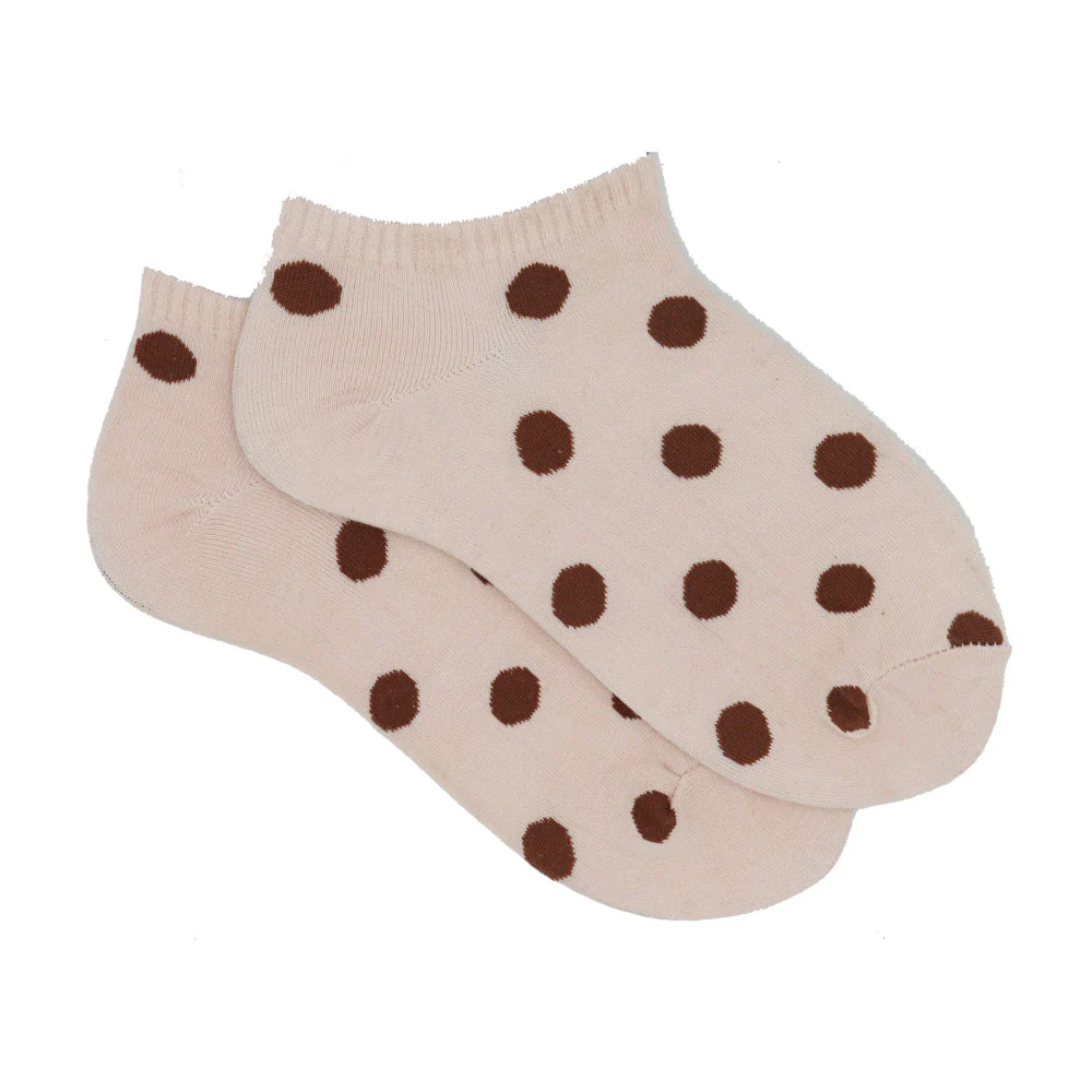 POLKA DOT ANKLE SOCKS