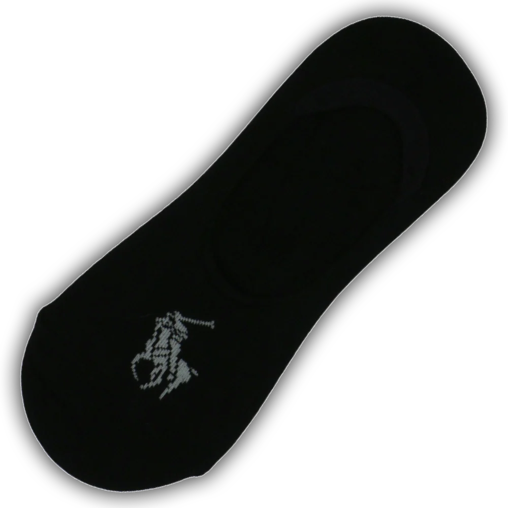 POLO NO SHOW SOCKS BLACK