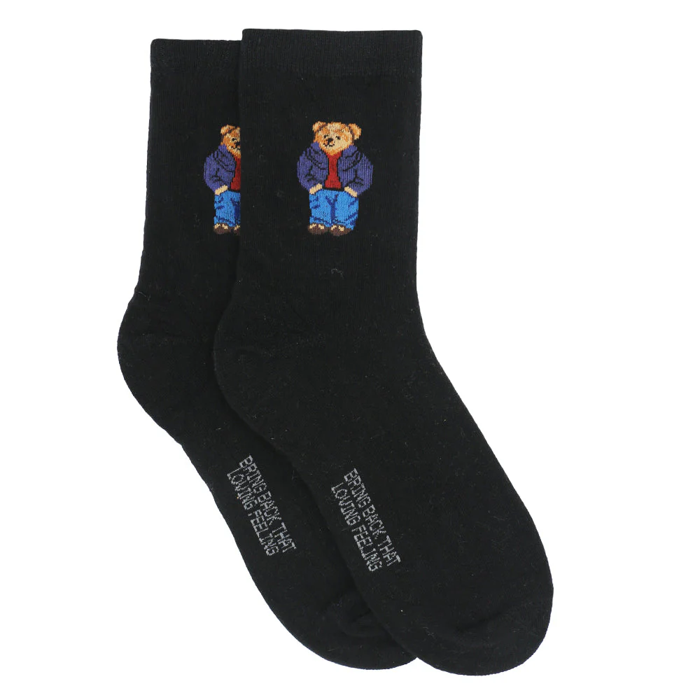 POLO STREET STYLE BEAR CREW (BLACK)