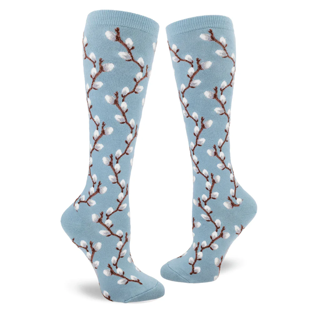 PUSSY WILLOW KNEE SOCKS