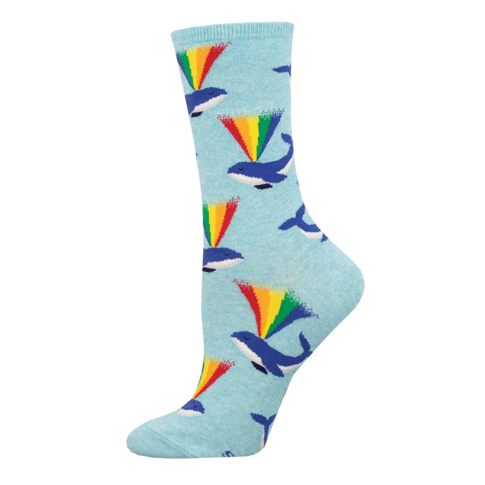 RAINBOW WHALE SOCKS - Image 2