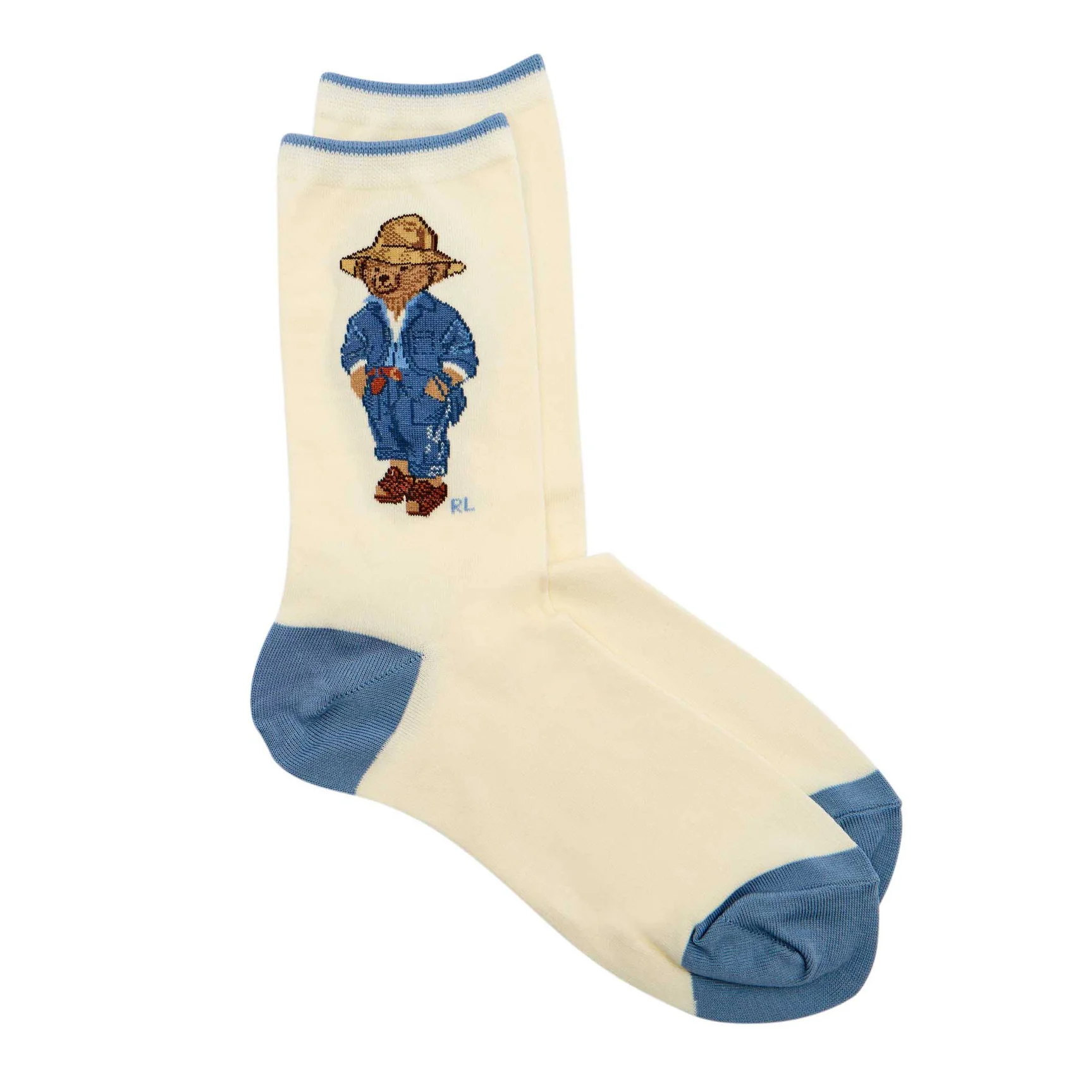 RL POLO BEAR RANCH HAND SOCKS - Image 2