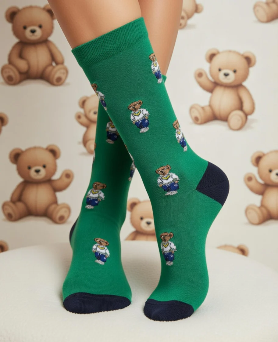 RL POLO THE VARSITY BEAR GREEN