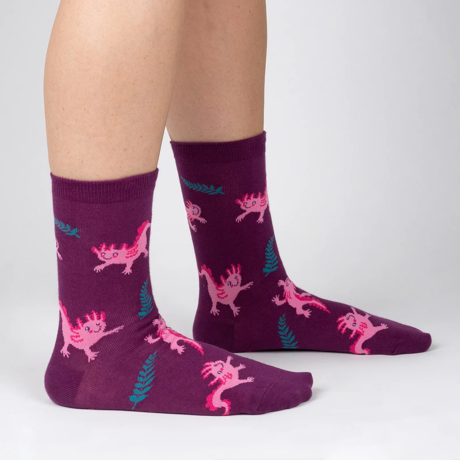 RELAXOLOTL CREW SOCKS - Image 2