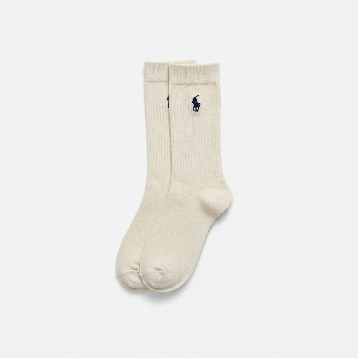 RL POLO EXECUTIVE RIB CLASSIC CREAM CREW