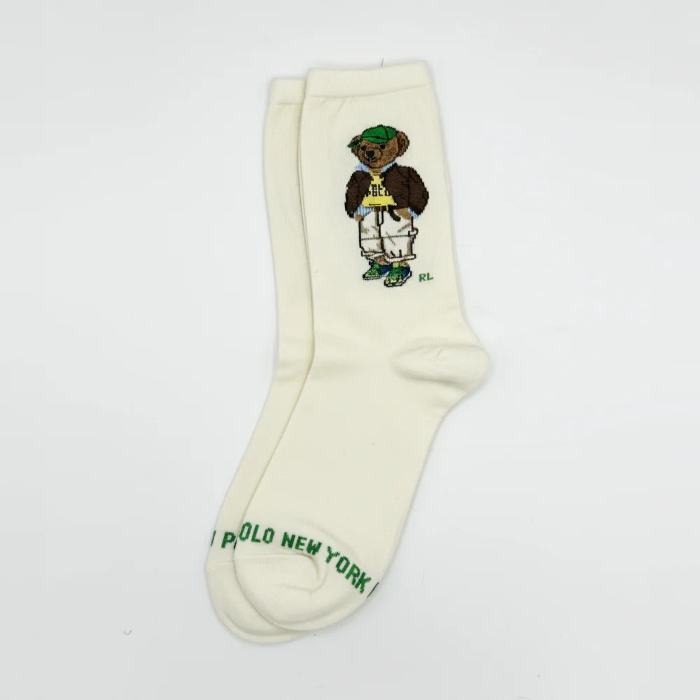 RL POLO NEW YORK URBAN BEAR SOCKS
