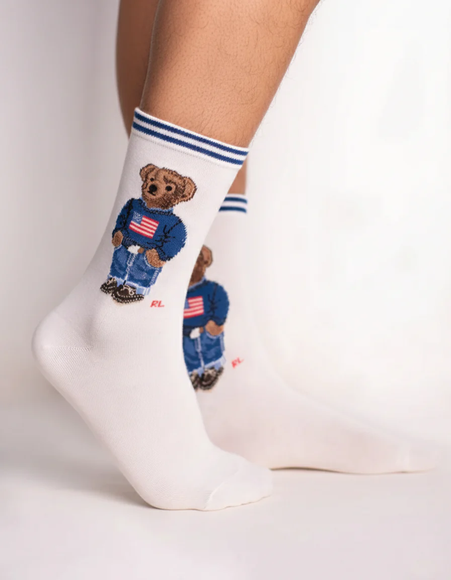 RL POLO THE RALPH BEAR SOCKS - Image 2