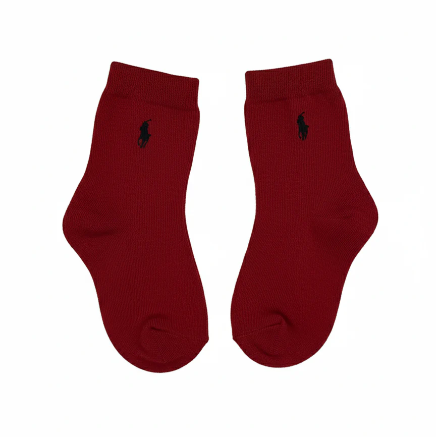 RL POLO SIGNATURE SOLID MAROON COMFORT (2-5yrs)