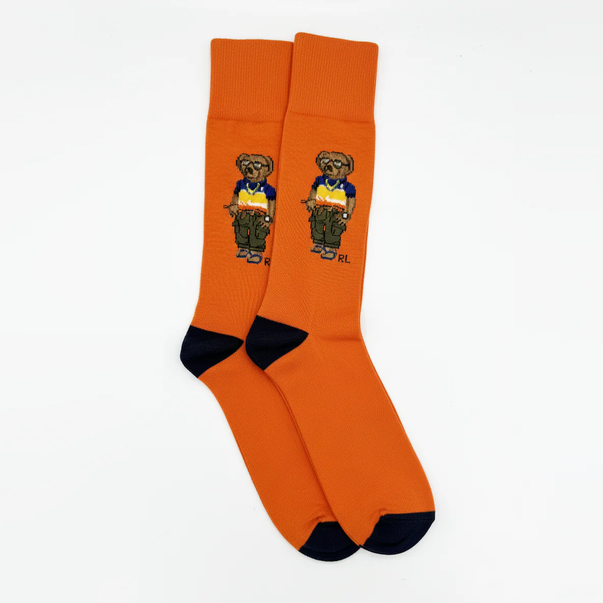 RL POLO STREETWEAR CARGO BEAR SOCKS