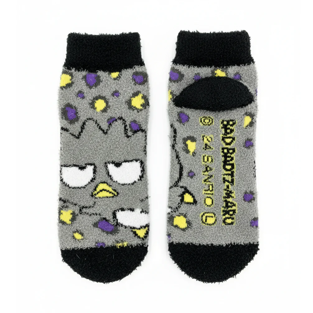 SANRIO MOOD BADTZ MARU LEOPARD COZY WARM SOCKS