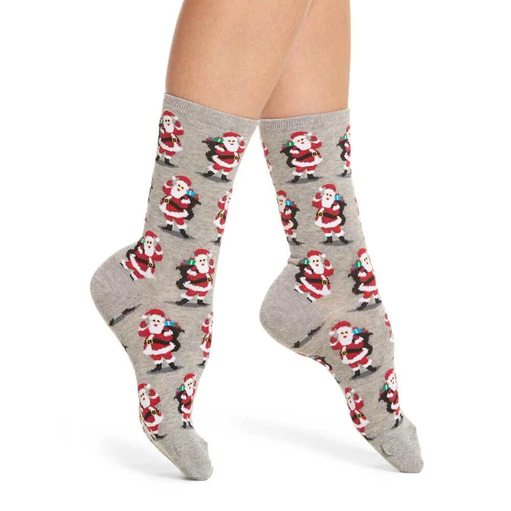 SANTA WITH PRESENT SOCKS - Image 3