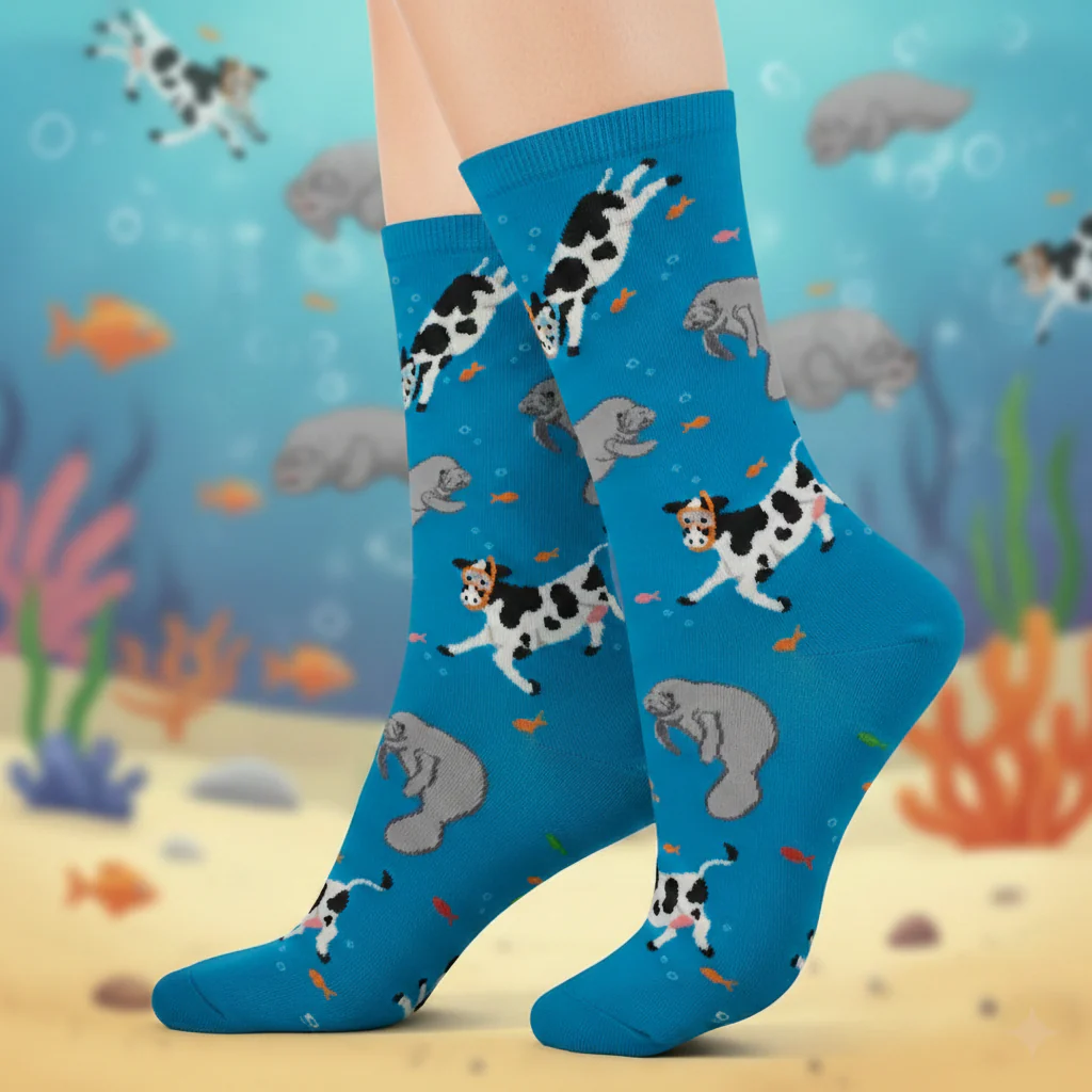 SEA COWS SOCKS