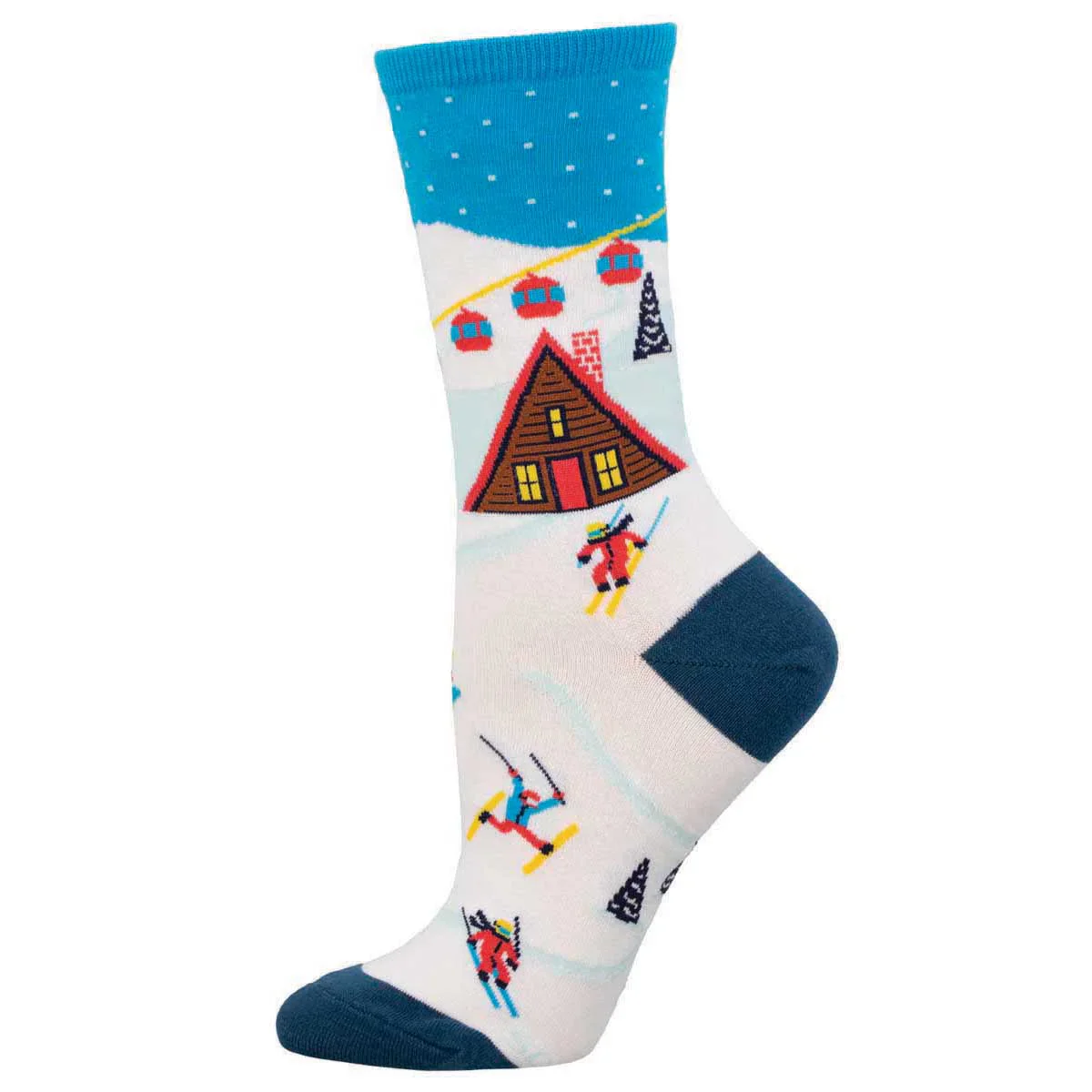 SKI IN, SKI OUT CREW SOCKS - Image 2