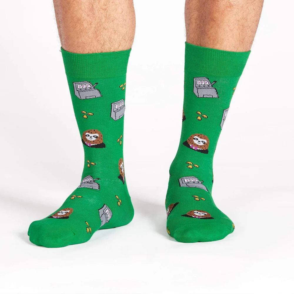 SLOTH MACHINE SOCKS