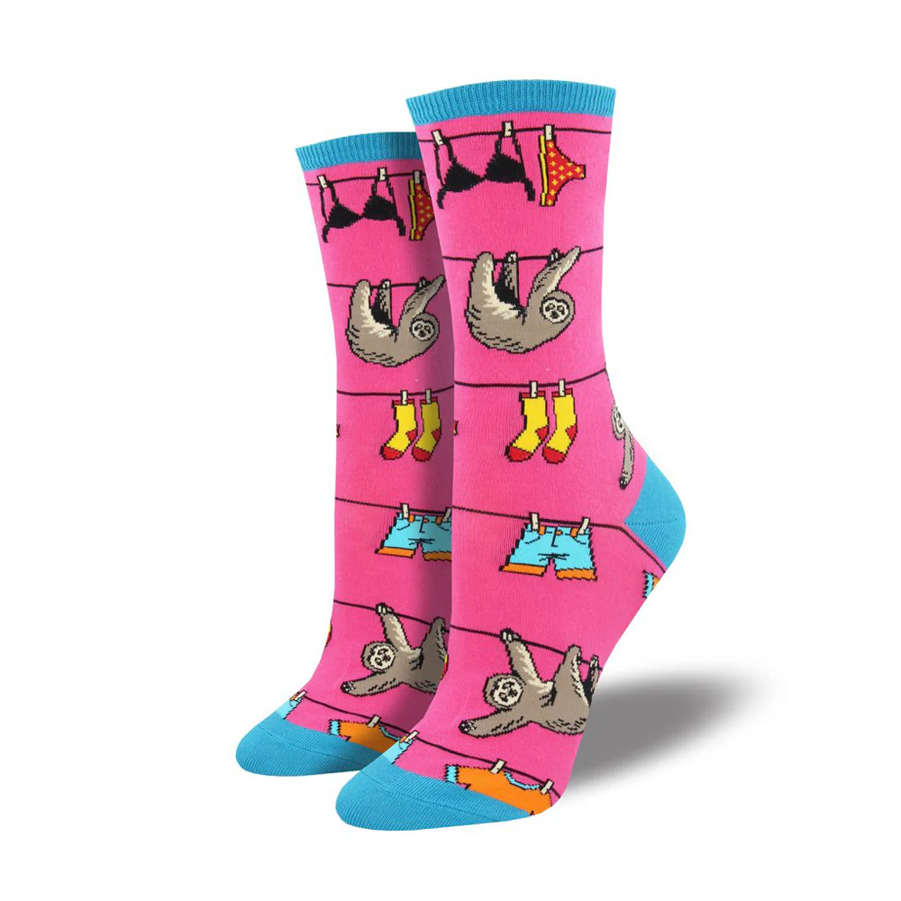 SLOTH ON A LINE SOCKS - Image 2