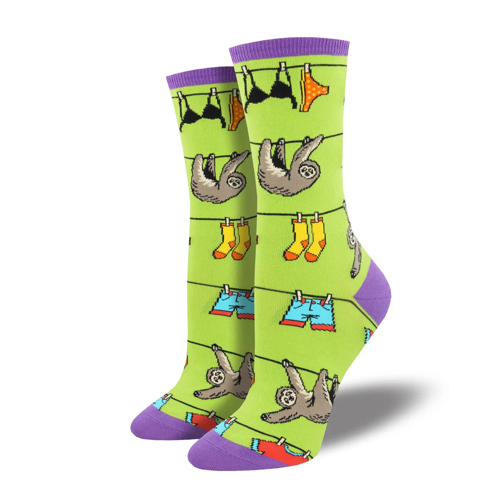 SLOTH ON A LINE SOCKS - Image 3