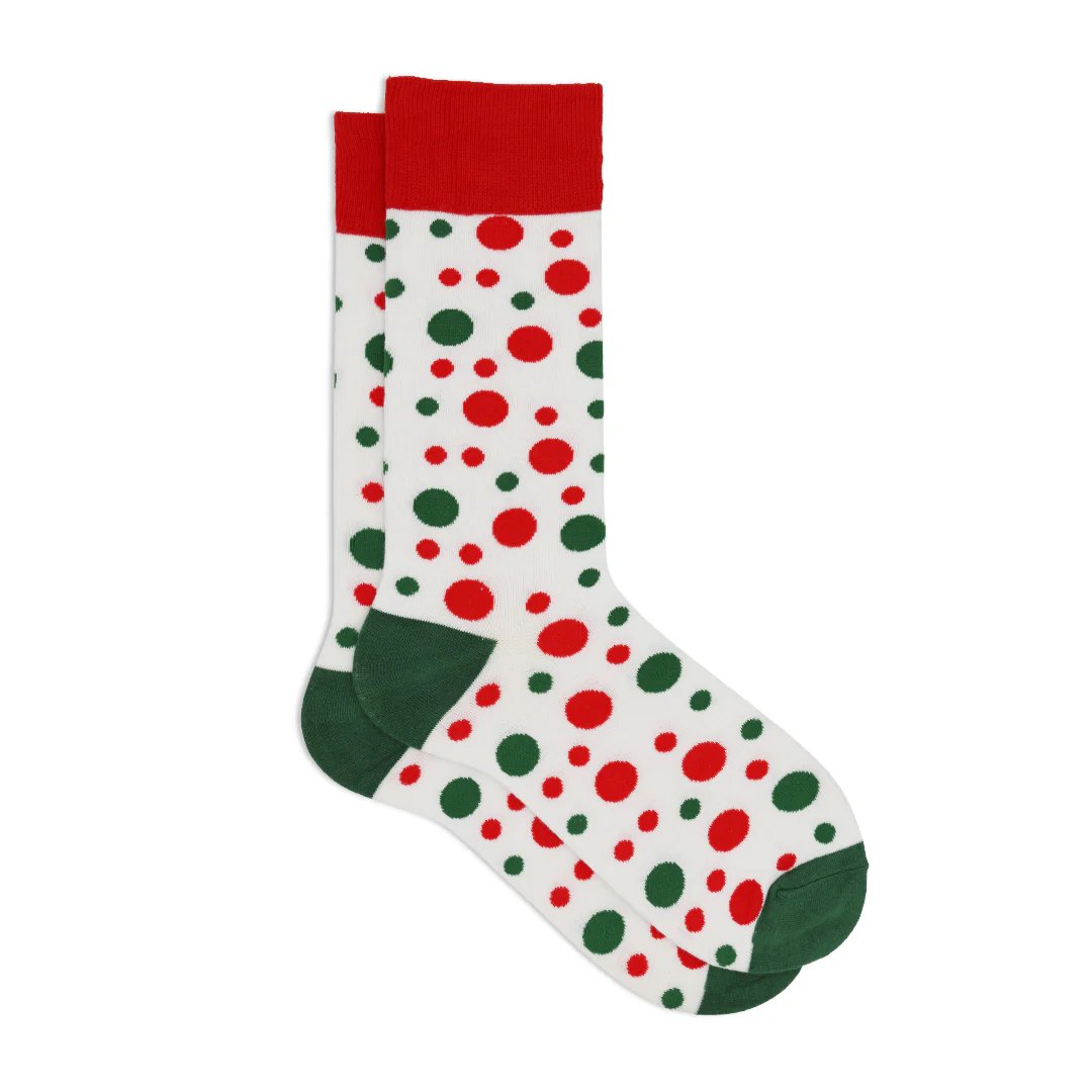 SMALL AND BIG DOT SOCKS