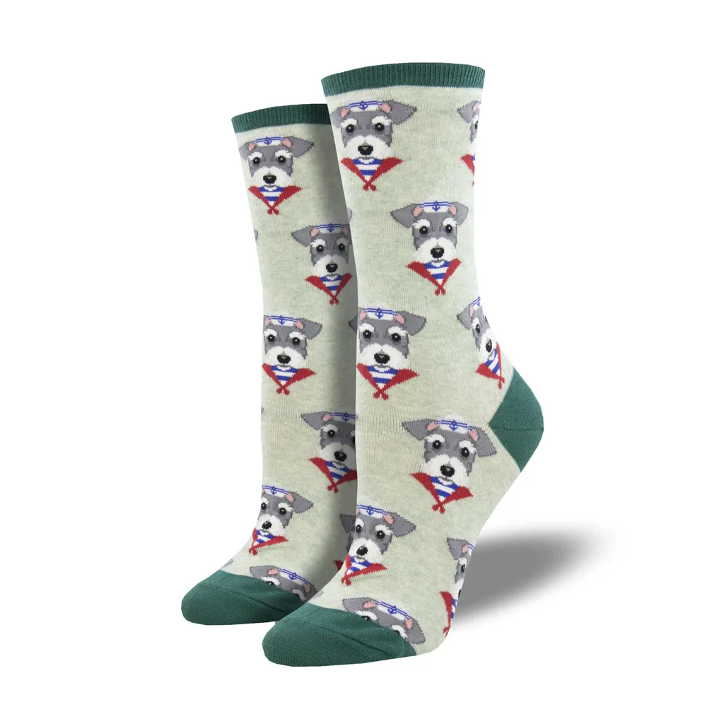 SNAZZY SCHNAUZER SOCKS