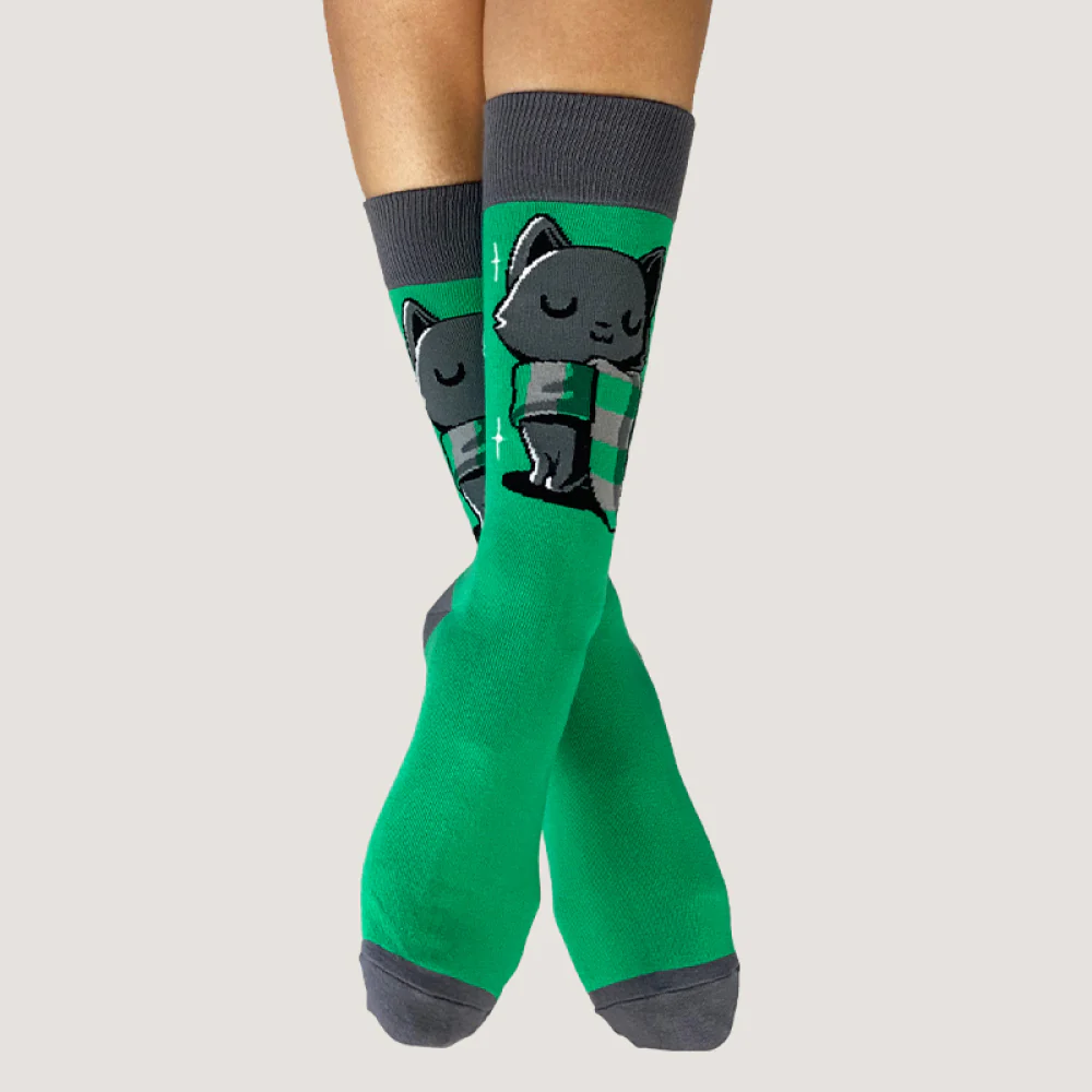 SNEAKY KITTY SOCKS