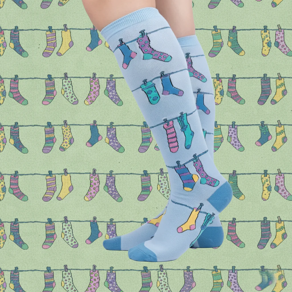 SOCKS ON SOCKS KNEE HIGH SOCKS