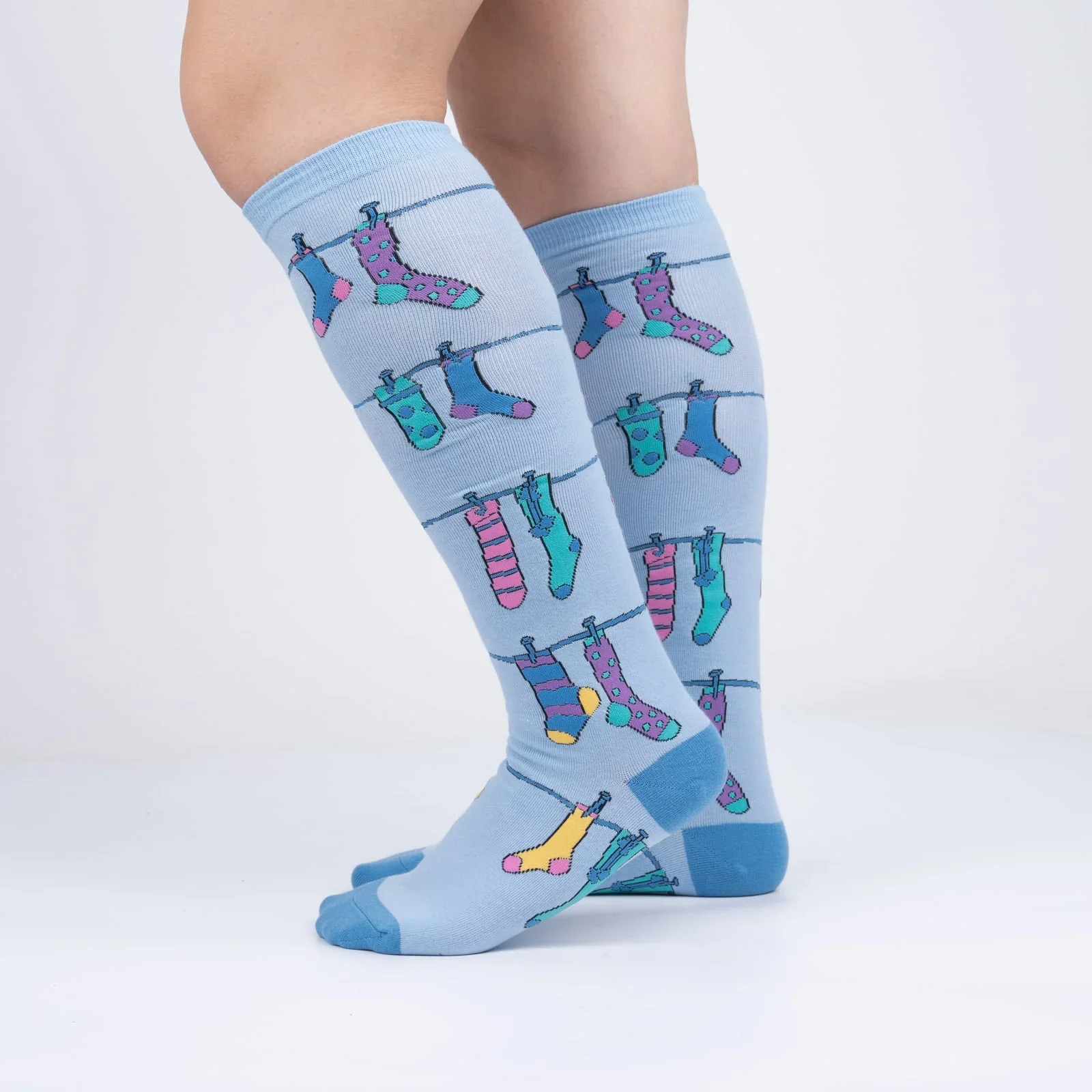 SOCKS ON SOCKS KNEE HIGH SOCKS - Image 2