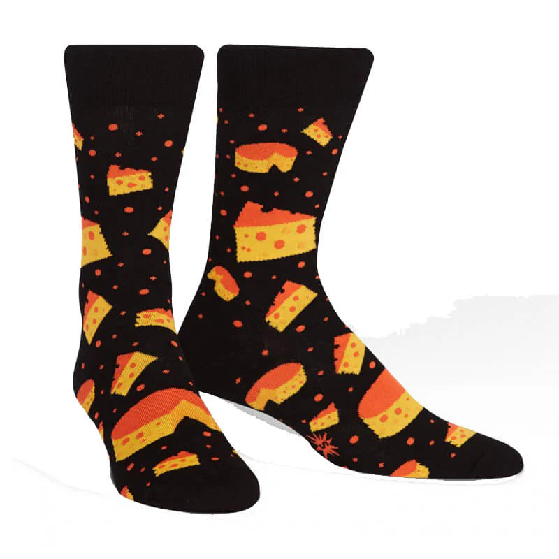 SPACE CHEESE SOCKS