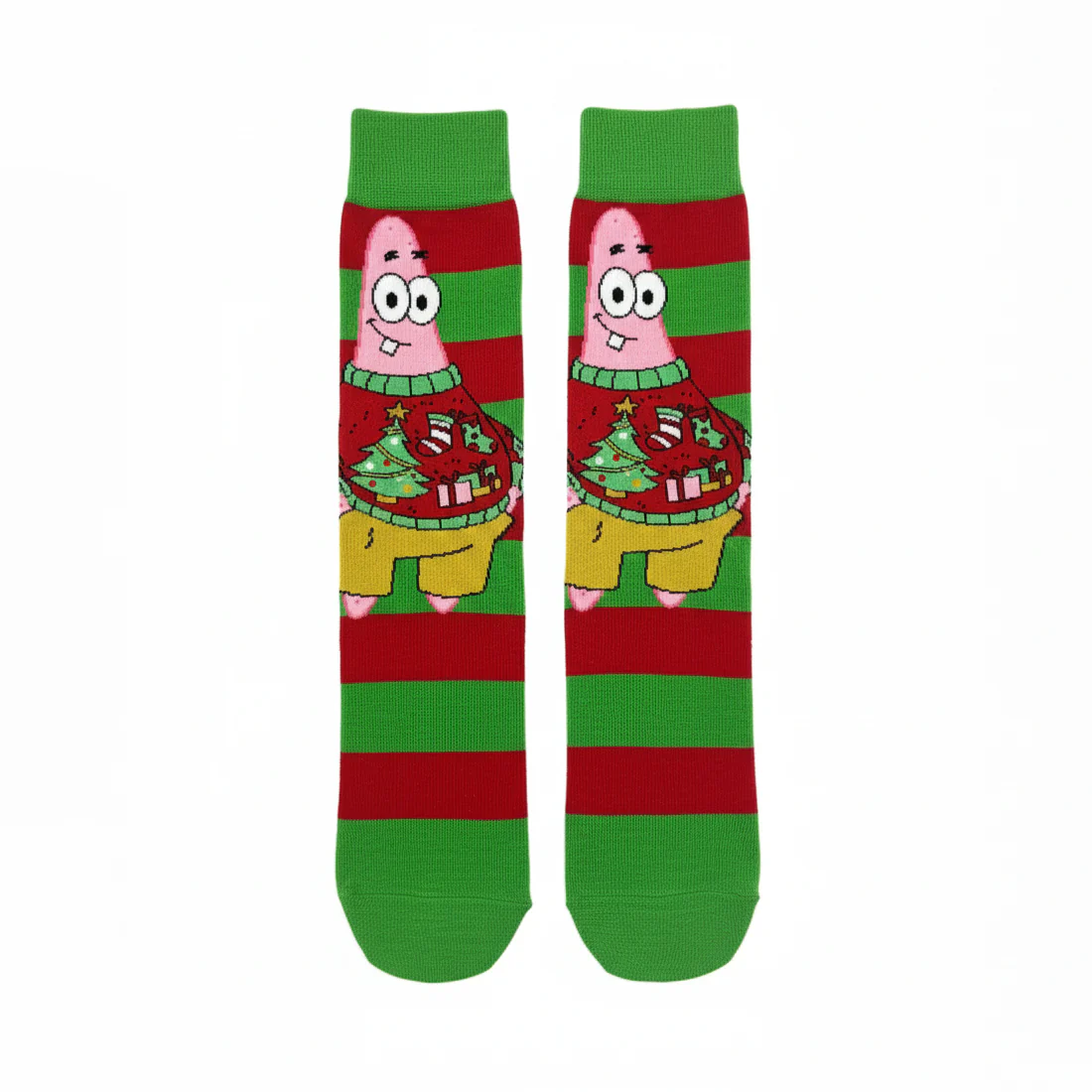 SPONGEBOB & PATRICK CHRISTMAS SOCKS