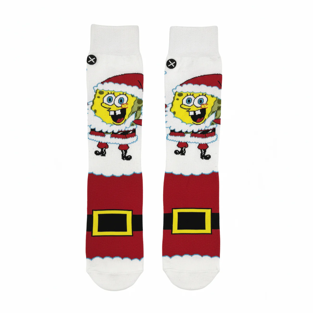 SPONGEBOB SQUAREPANTS SANTA HOLIDAY SOCKS