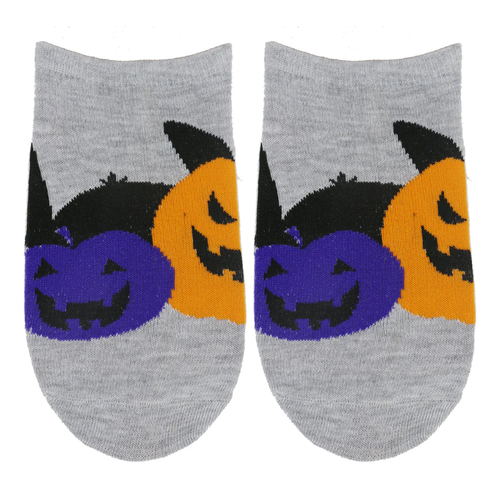 STITCH PUMPKIN ANKLE SOCKS