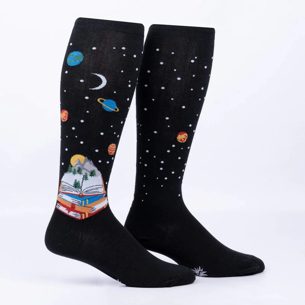 TAKE A LOOK, IT'S IN A BOOK SOCKS