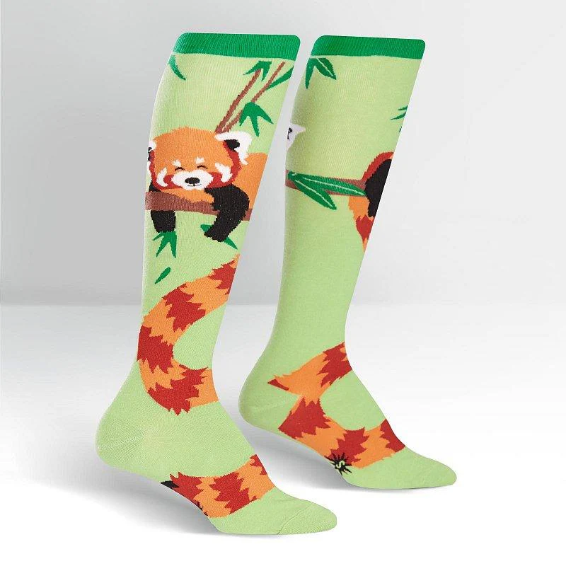 TALE OF RED PANDA KNEE HIGH SOCKS