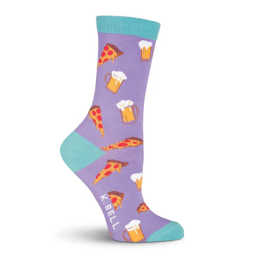 TASTY PIZZA AND BEER SOCKS