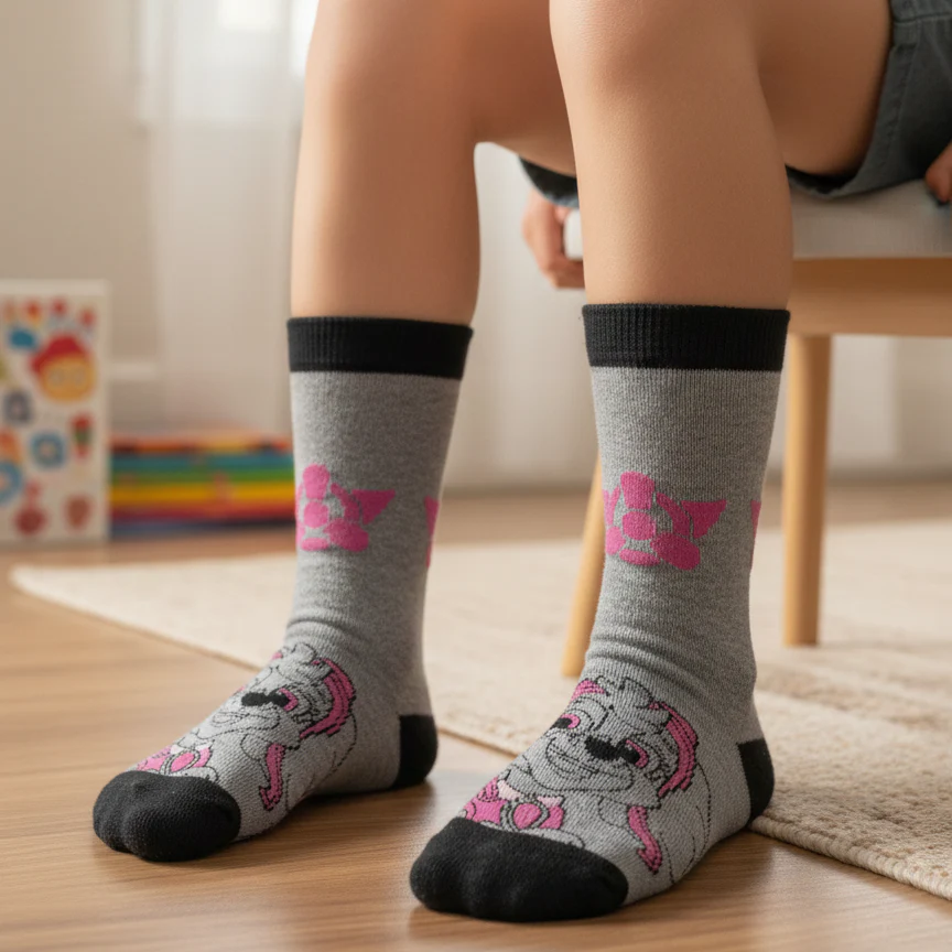 THE HIGH-FLYING SKYE CREW SOCKS (4 - 7 YRS)