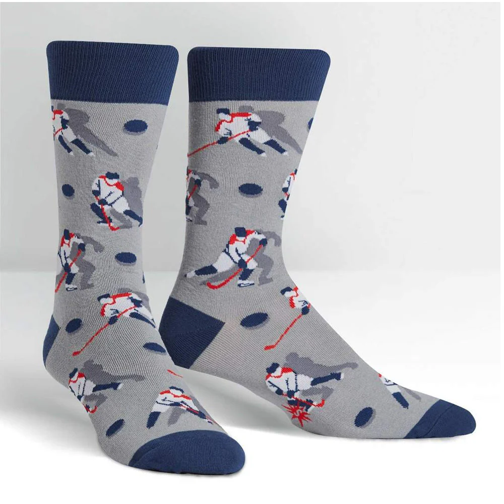 THE MIGHTY PUCKS CREW SOCKS