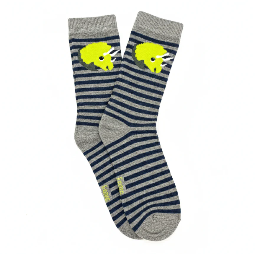 THE NEON DINO STRIPE CREW - Image 2