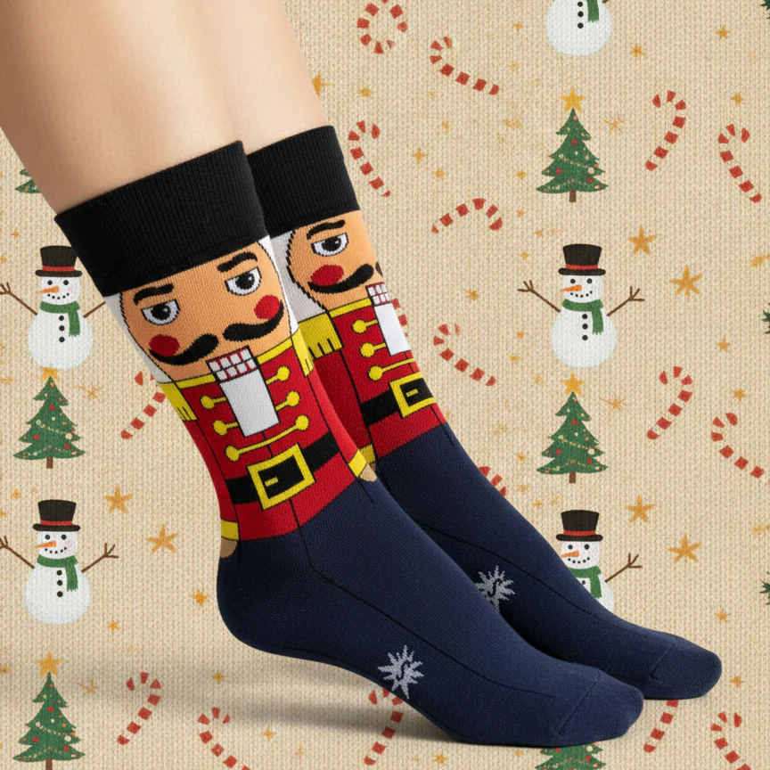 THE NUTCRACKER PRINCE HOLIDAY SOCKS