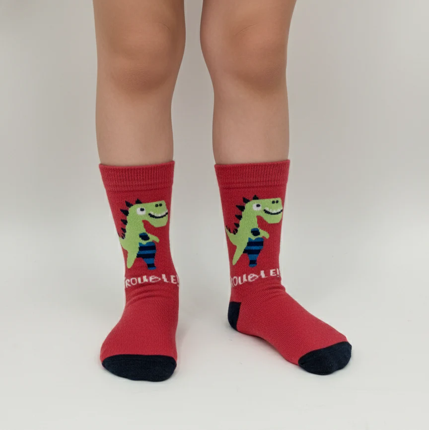 THE TROUBLE REX KIDS' SOCKS