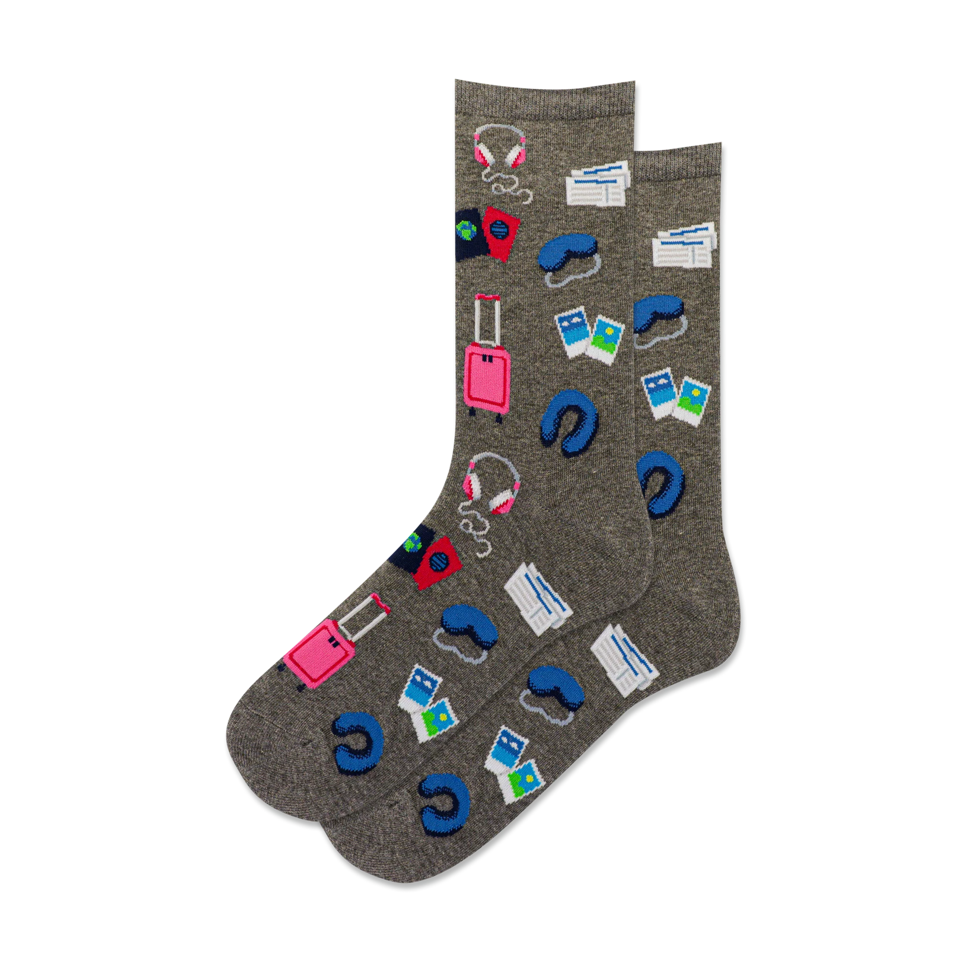 TRAVEL MUSTS CREW SOCKS