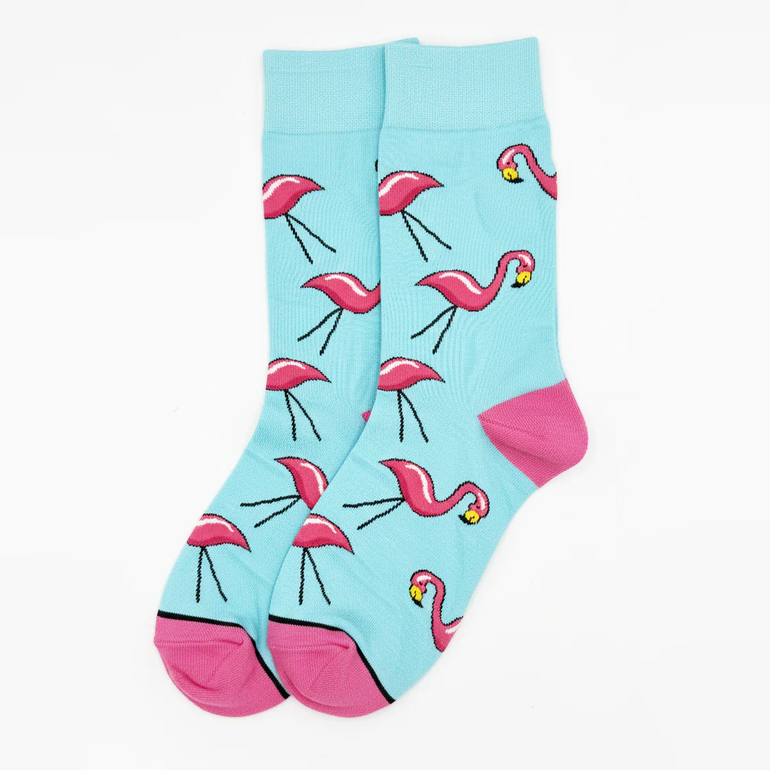 TROPICAL FLAMINGO SKIES SOCKS