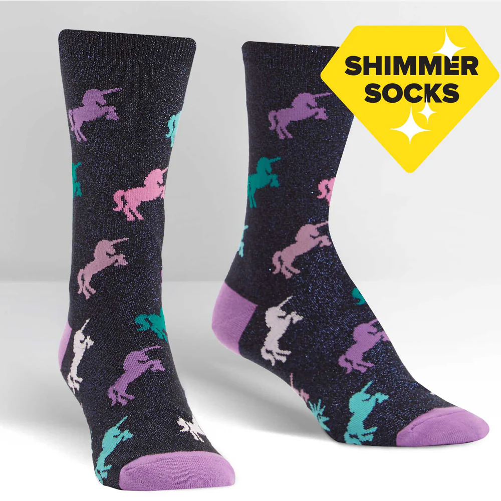 UNICORN SHIMMER SOCKS