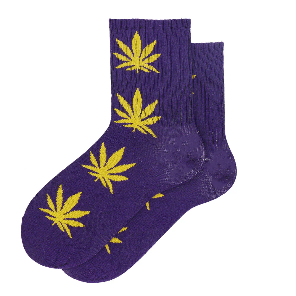 WEED SOCKS YELLOW