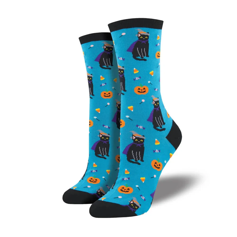 WITCH CAT SOCKS - Image 2