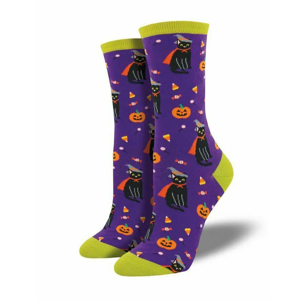 WITCH CAT SOCKS - Image 3